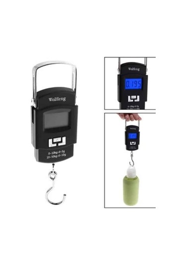 50 Kg Dijital El Terazisi Cep Tartısı El Kantarı Terazi Çok Renkli