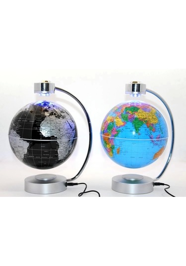 Manyetik Ledli Havada Duran Küre Alk2106 Renkli