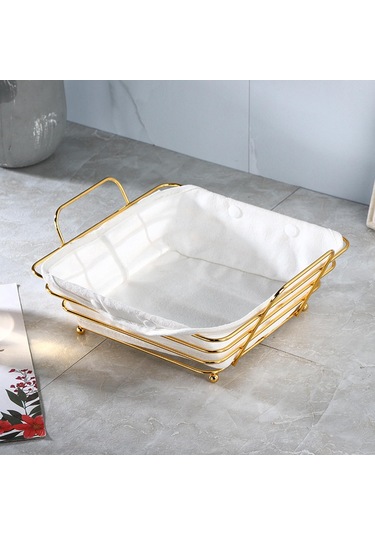 Suntek Tel Ekmek Sepeti Kolay Temizleme Demir Depolama Altın Altın Diğer