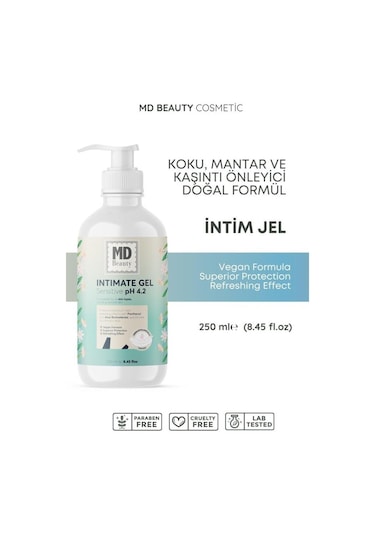 Md Beauty Sensitive Genital Bölge İntim Yıkama Jeli 250 ML