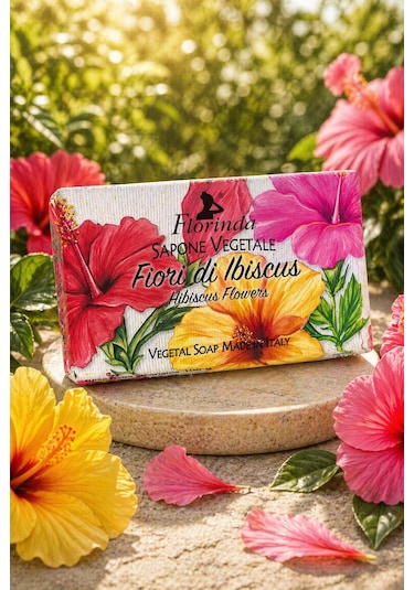 Florinda Hatmi Çiçeği Bitkisel Katı Sabun 100 G