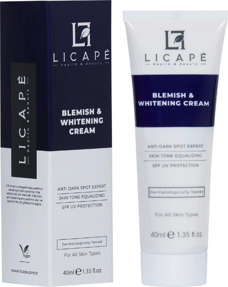 Licape Leke Kremi Ve Cilt Beyazlatıcı Krem 40 ml