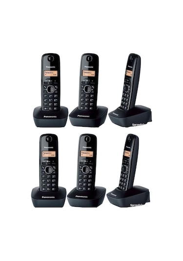 Panasonic KX-TG1616 6 Ahizeli Telsiz Telefon