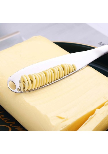 Büro Ev Ofis Mutfağı İçin Paslanmaz Delikli Tereyağı Kaşar Peyniri Çikolata Sürme Bıçağı Diğer
