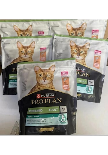 Pro Plan Proplan Sterilised Kısırlaştırılmış Somonlu Kedi Maması 2 Kg 5 Adet 400 Gr