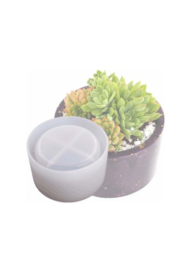 Suntek Magideal Etli Bitki Saksı Reçine Kalıpları Yuvarlak Büyük