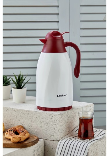 Cooker Cam Hazneli Termos 1,3 Litre Renkli