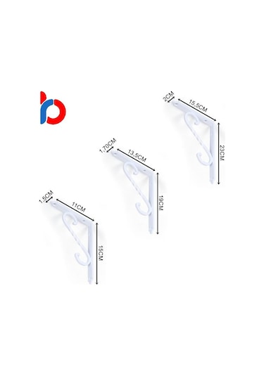 Rafburada Rafburada® Ferforje Raf Altı Ayağı