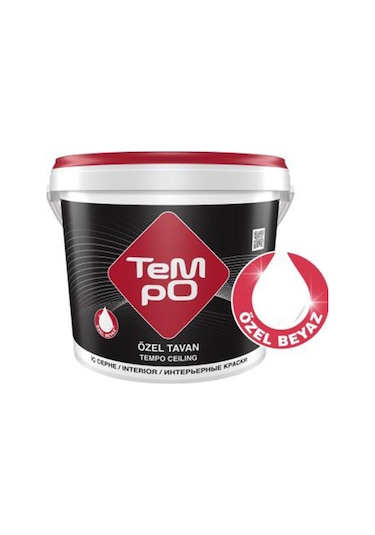 Tempo Tavan Boyası 17,5 Kg Beyaz