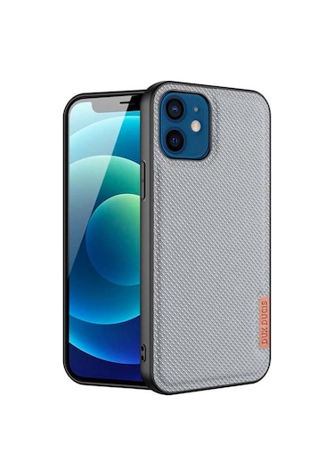 Dux Ducis Fino Serisi Iphone 12 -12 Pro 6.1Inç Kilif Premium Dok 212354720 - Renk / Gri