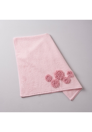 Linens Glace Pamuk 50 x 80 CM Yüz Havlusu Pudra