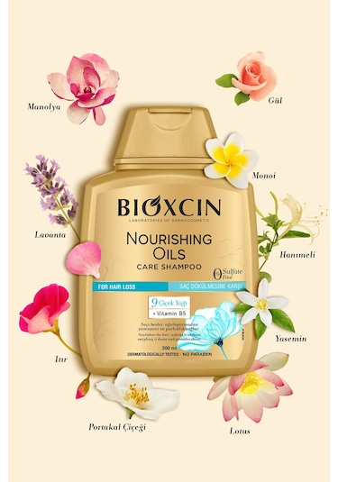 Bioxcin Besleyici Yağlar Onarıcı Bakım Şampuanı 300 Ml - Sülfatsız Kuru Ve Yıpranmış Saçlar Dökülme Karşıtı