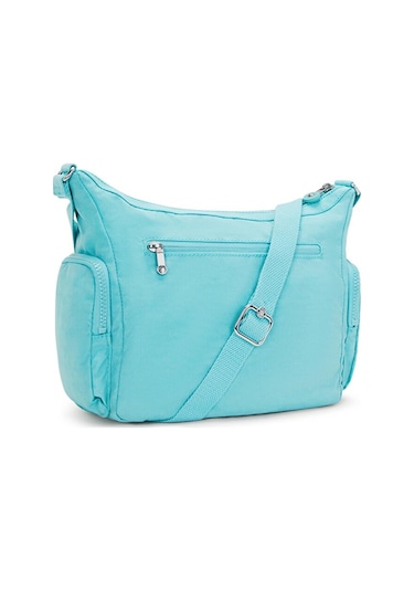Kipling Kıplıng Gabb S Küçük Boy Omuz Çantası Yeşil Deepest Aqua Yeşil