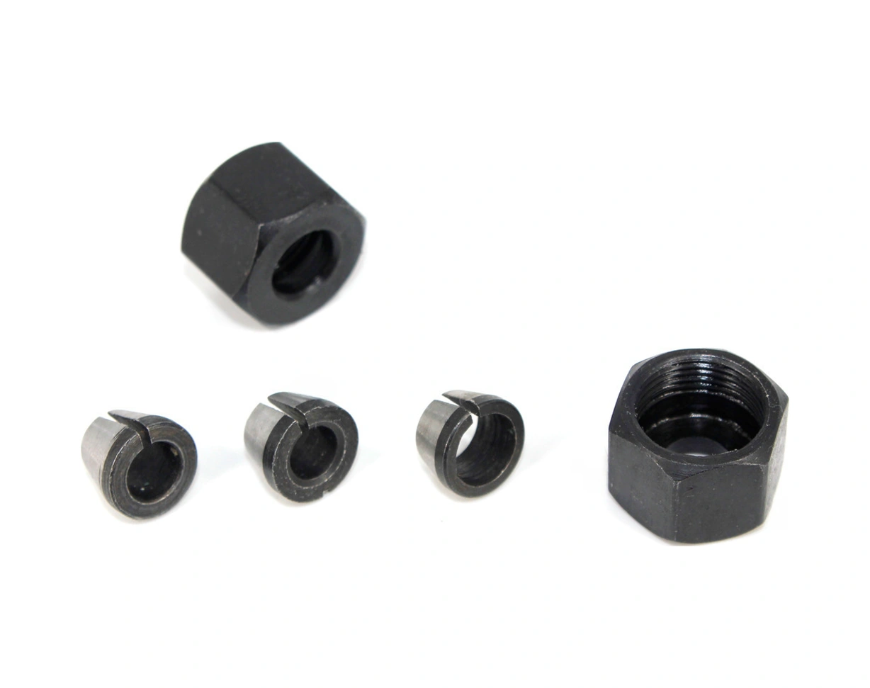 Youtek 8'li Fırçalar Makinesi Uyumlu Dönüştürme Bağlantıları - Karbon Çelik, 6mm/1/4"/8mm, Kolay Kurulum, Hassas İşleme