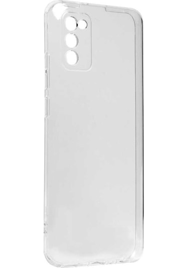 Galaxy A02S Kılıf Zore Kamera Korumalı Süper Silikon Renksiz