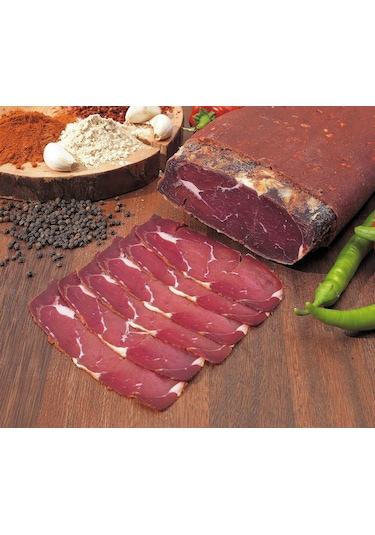 Karaca Yöresel Sırt Çemensiz Pastırma 1 KG