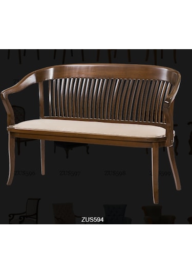 Bengimobilya Zus594 Kafes Ikili Model Sağlam Torna Retro Ayak Sandalye Parlak