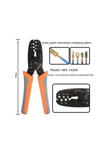 Reedark Molex Ve Tyco Terminal Bağlantıları İçin Iws-1424a Profesyonel Presli Nakış Aleti - Dayanıklı Malzeme Ve Kolay Kullanım