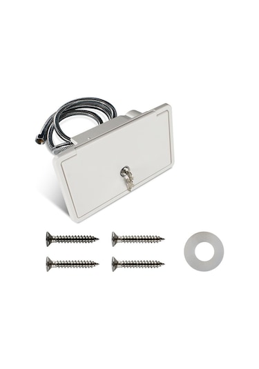 Karavan Beyaz Dış Duş Kiti