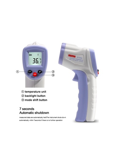 Sones Wt3656 Temassız Alın Vücut Kızılötesi Termometresi