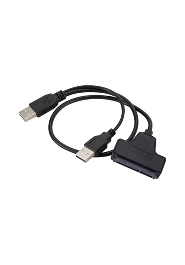 22pin-usb 2,5 İnç Sata Sabit Disk Veri Kablosu Usb2.0-sata 7+15 Adaptör Kablosu