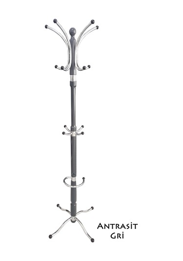 Tolunay Portmanto Ayaklı Askılık - Palmiye Model