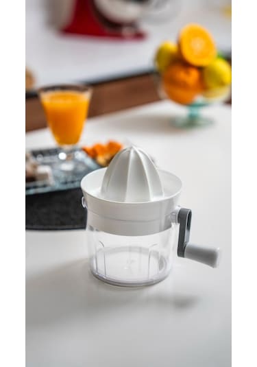 Ludıa Manuel Kollu Pratik Narenciye Sıkacağı Beyaz