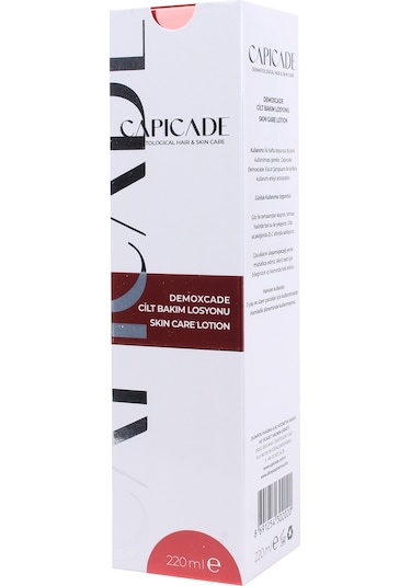 Capicade Demoxcade Cilt Bakım Losyonu 220 ML