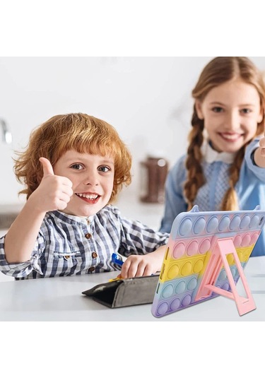 İpad Mini 4-5 Nesil İle Uyumlu Kılıf Popit Tablet Kılıfı Askılı Standlı Arka Kapak