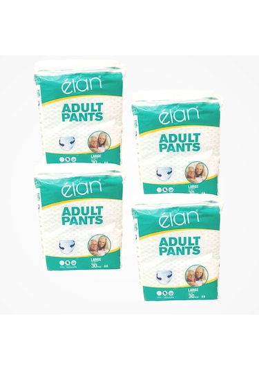 Elan Emici Külot Large L Hasta Bezi 120 Adet L