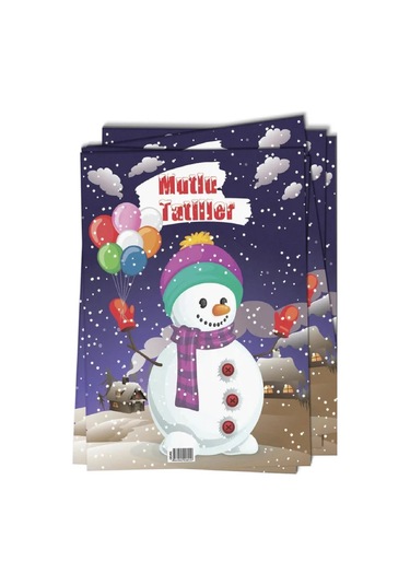 Gen-of Kardan Adam Temalı 27x36 Karton Anaokulu Dikey Karne Kabı 1 Adet