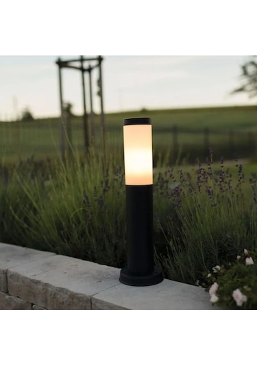 Kule 41 Cm 9w Beyaz Led Ampullü Takım Bahçe Ve Yol Aydınlatma