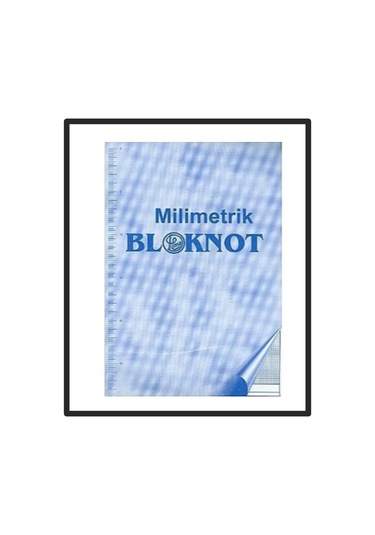 Dilman Milimetrik Defter A3 Mavi 30 Yaprak - 3 Adet