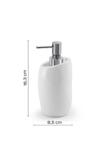 Iside Sıvı Sabunluk, Tezgah Üstü - Beyaz