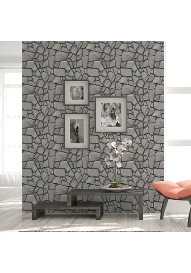 Opulentliving Su Yapışkanlı 3d Siyah Tuğla Pvc Duvar Kağıdı Mutfak Banyo Oturma Odası İçin 300x300mm