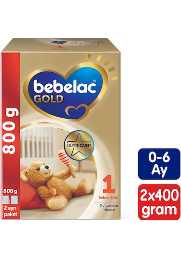 Bebelac Gold 1 Bebek Sütü 800 gr