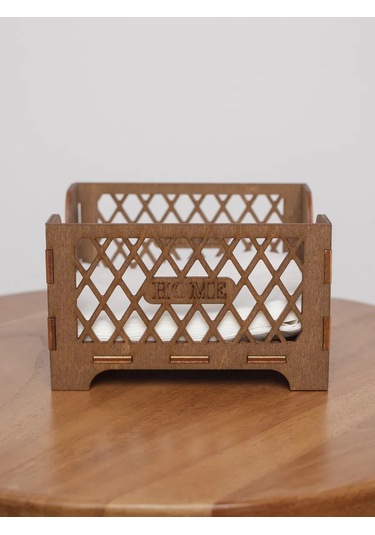 Windywayhome Ahşap Peçetelik 286036104 Kahverengi