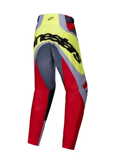 Alpinestars Youth Racer Melt Off-road Motosiklet Pantolonu Kırmızı Gri