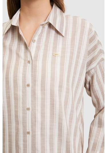 U.S. Polo Assn. U.s. Polo Assn. Kadın Bej Tunik 50324620-vr011