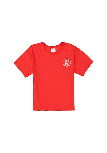 U.s. Polo Assn. Erkek Çocuk Kırmızı Tişört 50298981-vr030 Kırmızı