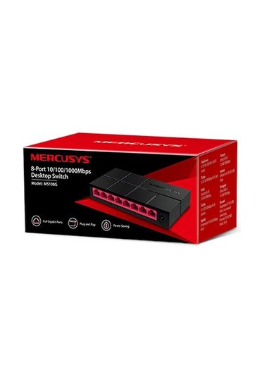 TP-Link Mercusys MS108G 8 Port Gıgabıt Switch