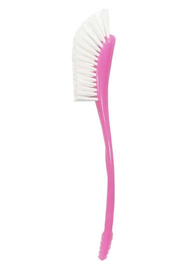 Jeehugo Bebek Biberon Temizleme Fırçası - Nilon Malzeme - Pembe Renkli - Emzik Ve Sütlük Temizliği İçin