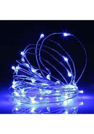 Peri Led 3 Metre Pilli Mavi Renk Dekoratif Aydınlatma 1.kalite Mavi