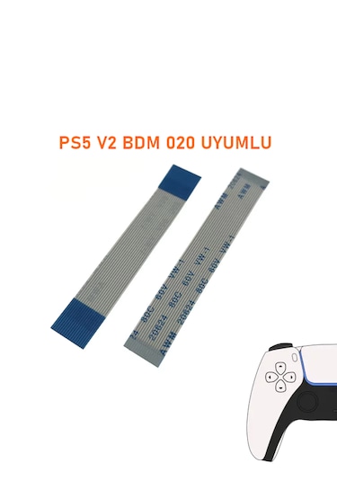 Ps5 V2 Bdm 020 Kollar İle Uyumlu L R L2 R2 Tetik Flex Kablo