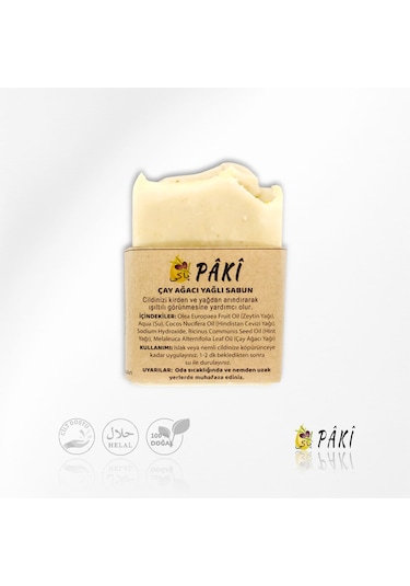 Çay Ağacı Yağlı Sabun 160gr