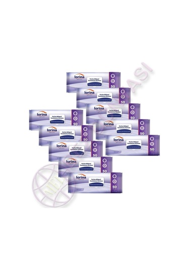 Lorina Perine ve Vücut Bölgesi Temizleme Havlusu 50 x 10 Paket