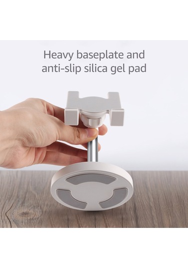 Xiyyadms Alüminyum Allüvyum Ve Abs Akıllı Telefon/tablet Tutucu, 360 Derece Döner, Yükseklik Ayarlanabilir, Silika Jel Kayma Engeli, Şarj Kablosu Uyumu, Altın Renkli Masaüstü/yatak Odası Stantı Xiyyadms Alüminyum Allüvyum Ve Abs Akıllı Telefon/tablet Tutucu, 360 Derece Döner, Yükseklik Ayarlanabilir, Silika Jel Kayma Engeli, Şarj Kablosu Uyumu, Altın Renkli Masaüstü/yatak Odası Stantı