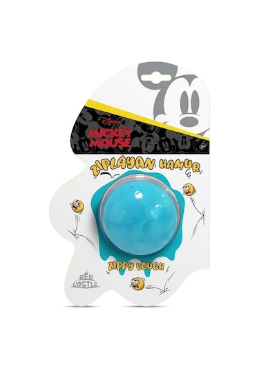 Disney Mickey Mouse Zıplayan Hamur 30 G Turkuaz-Red Castle Zdb-36