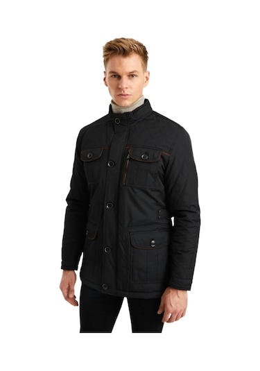 Dynamo Erkek Spor Parka 3450 Bgl-st01641 Siyah
