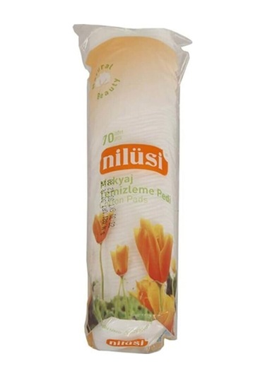 İpek Nilüsi Disk Makyaj Temizleme Pedi 70'li x 12 Paket